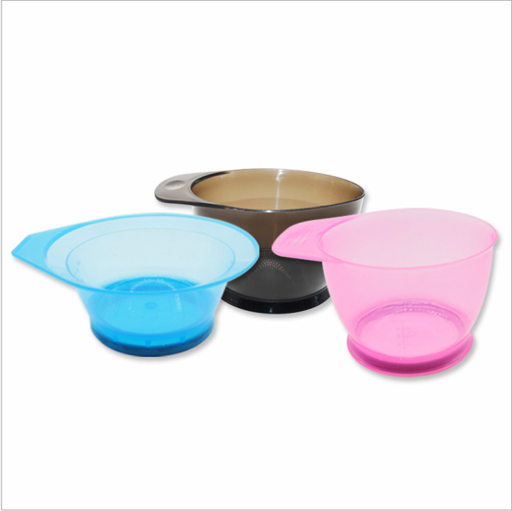 Professional coloring tools plastic color mixing tint bowl hair dyeing bowl for salon