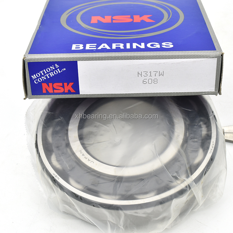 N 317 цилиндрический роликовый подшипник NSK N317 W Размер подшипника 85x180x41
