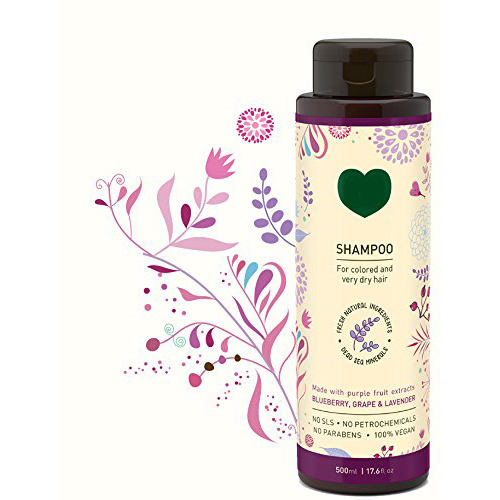 Vegan Natural Shampoo Conditioner And Body Wash Set With Organic Blueberry Grape And Lavender Extract Hair Care Gift Sets