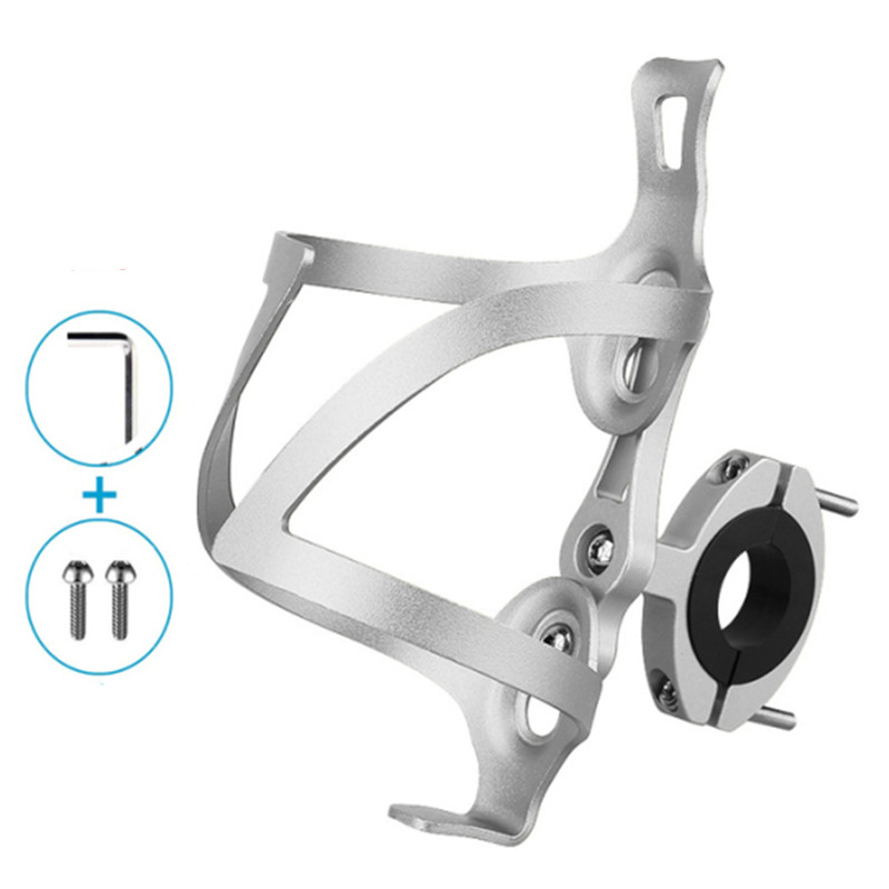 Bike Water Bottle Bracket Cage Holder Bicycle Handlebar Cup Holder Universal Aluminum Alloy Water Bottle Cages Drink Holders