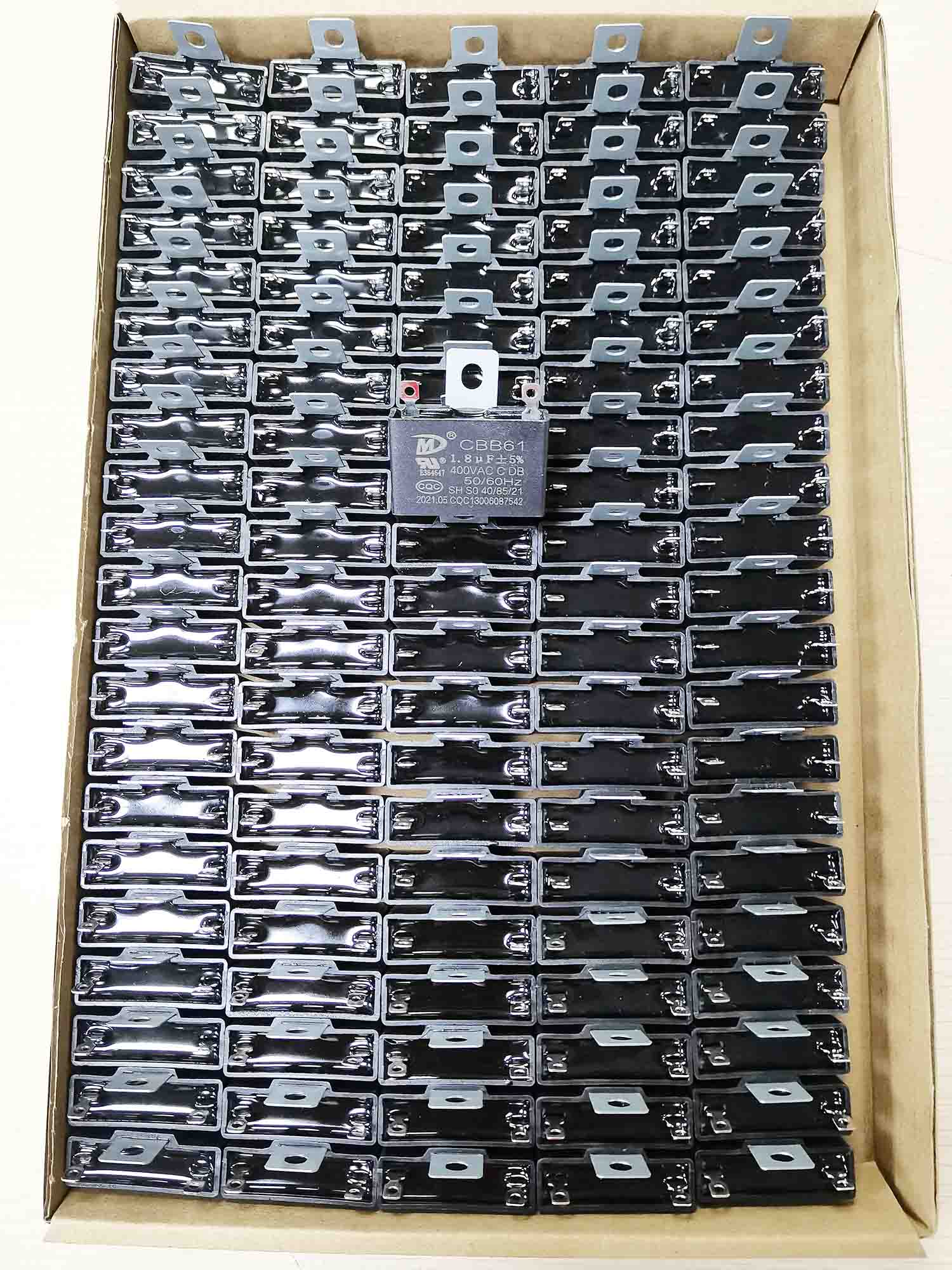 CBB61 AC Starting Celling Fan Capacitors with Terminal OEM Manufacturer 1.5uf 250v Motor Original Manufacturer 0.1uf~35uf SMILER