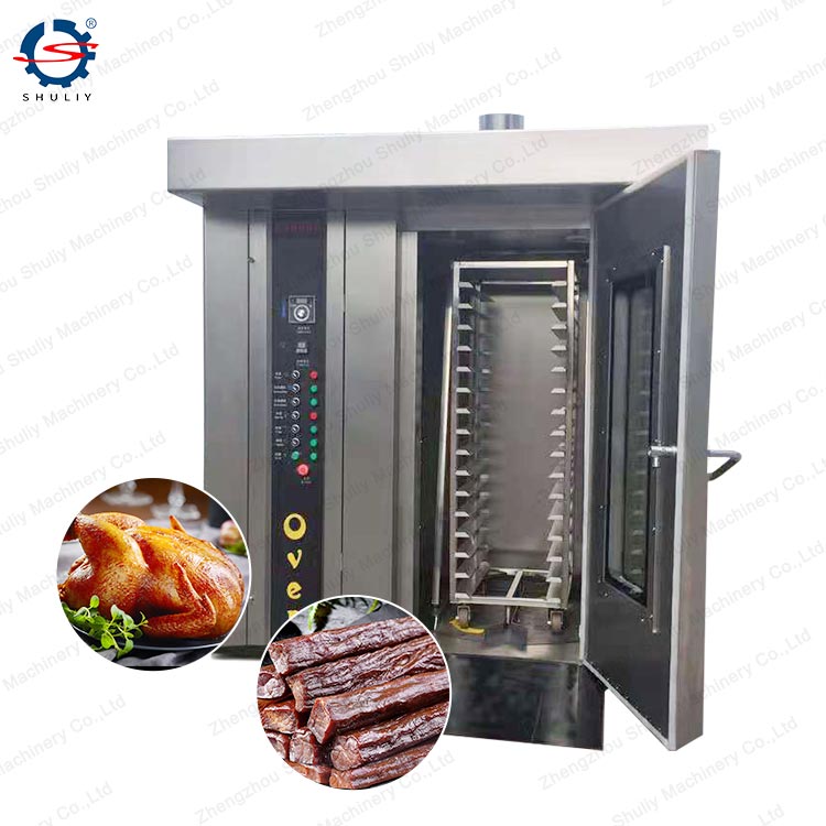 baking equipment stainless steel cookie cake bread baking rotary ovens rotary biscuit bakery oven