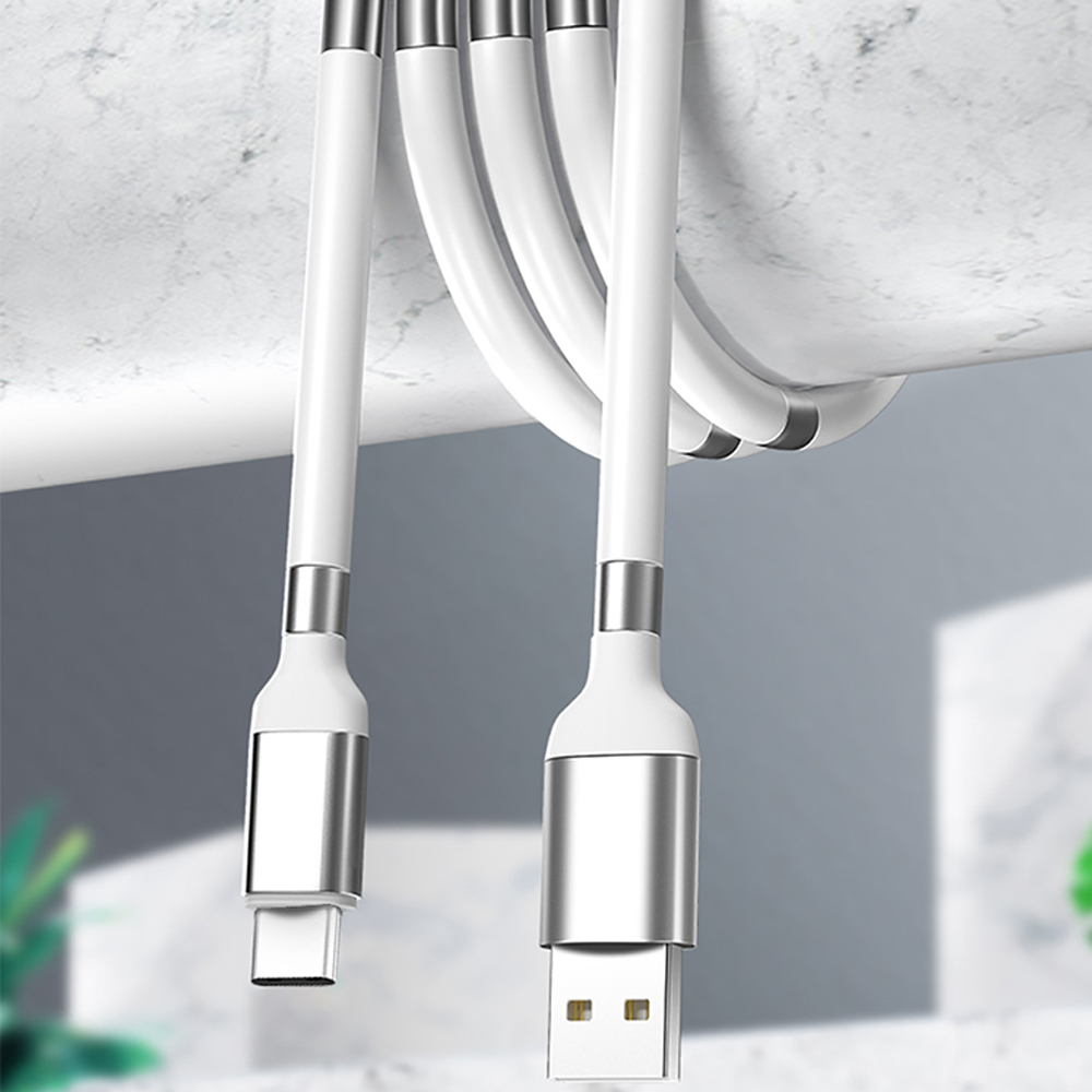 2020 оптовая продажа usb-кабель mi hdmi линии передачи данных многофункциональный для телефона с автоподзаводом легкий Магнитный кабель для зарядки 1 метр