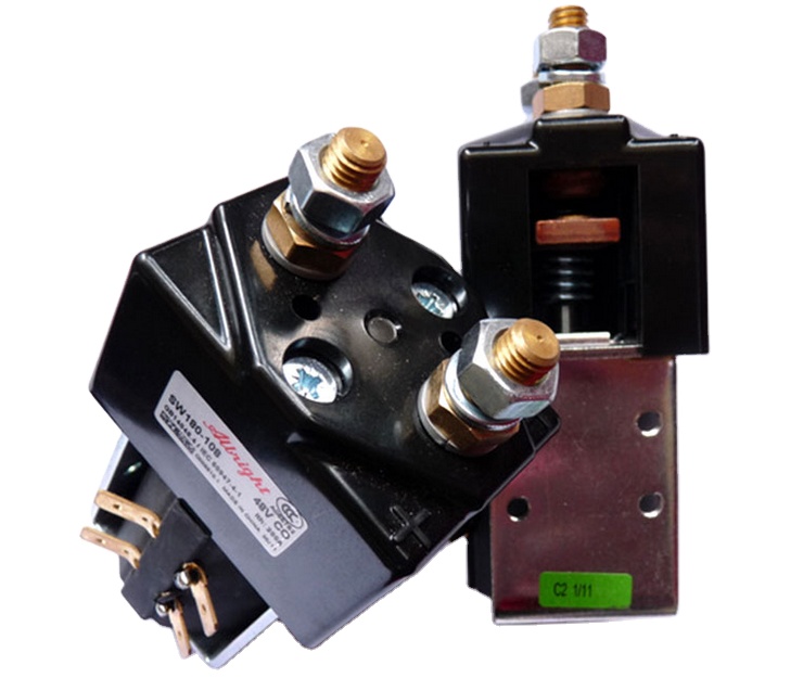 DC 48V 200A контактор соленоид SW180 для гольф-тележки Albright Curtis ZAPI B4SW11 контроллер вилочный погрузчик промышленные грузовики