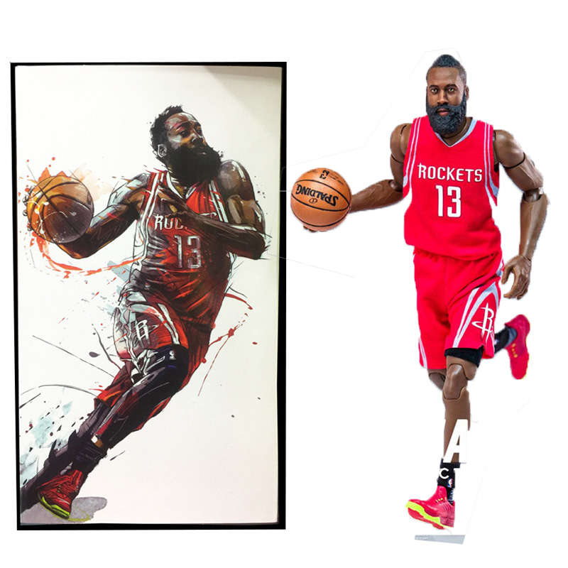 Лидер продаж, персонализированные фигурки звезд NBA для коллекции