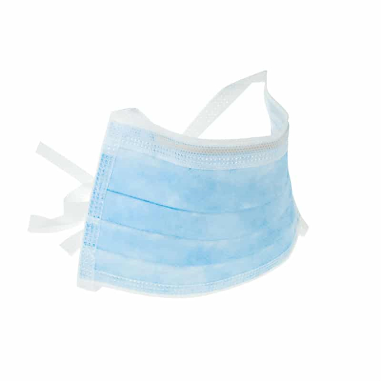 Adjustable Black Disposable Face Mask with Tie Strings 100 Count Quirurjica Para El Rostro Mascarilla for Adults
