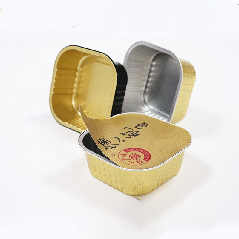 Manufacturer New Technology Fast Food Packaging Aluminum Foil Outdoor 115ml and 300ml Aluminium Bowls Round Foil Trays