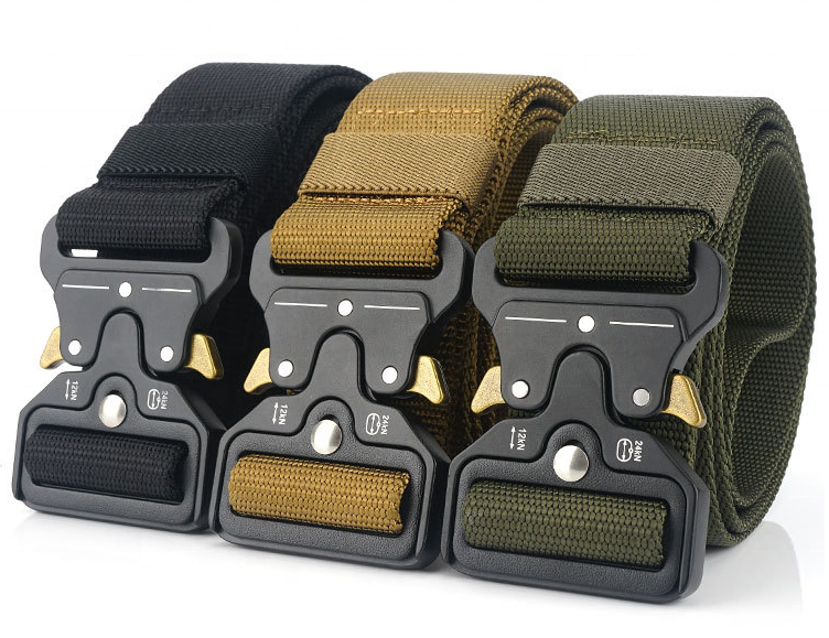 New Combat Nylon Tactical Sport Tactical Belt Adjustable Outdoor Waistband