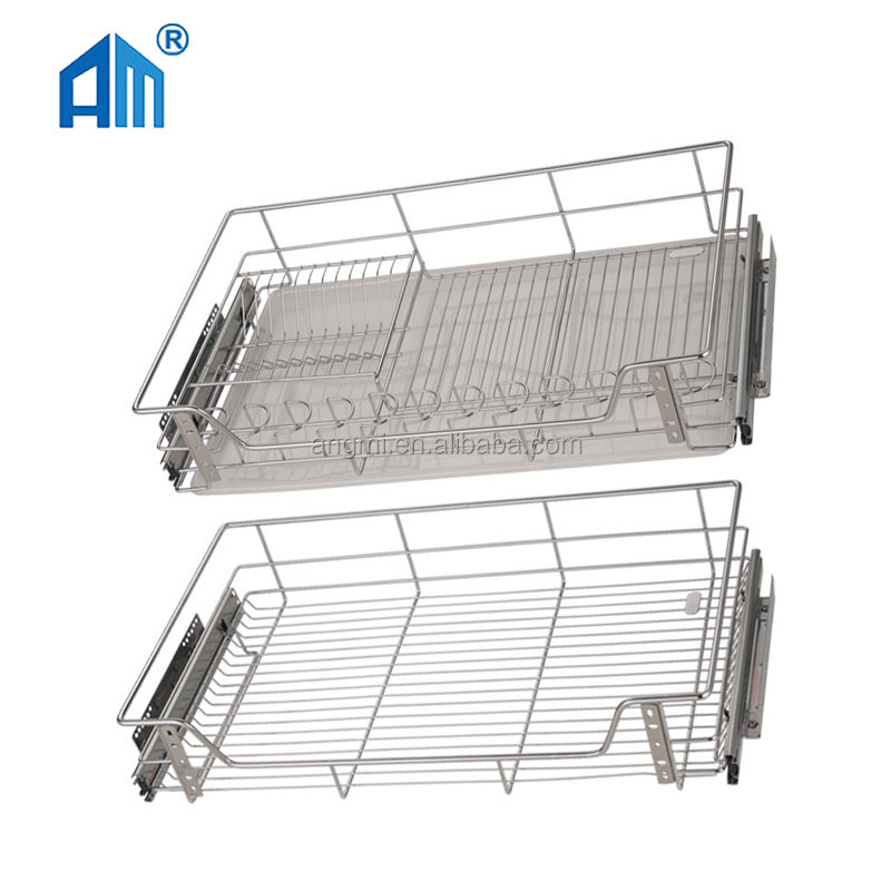 Kitchen Hardware High Quality Pull Out Basket Storage Basket