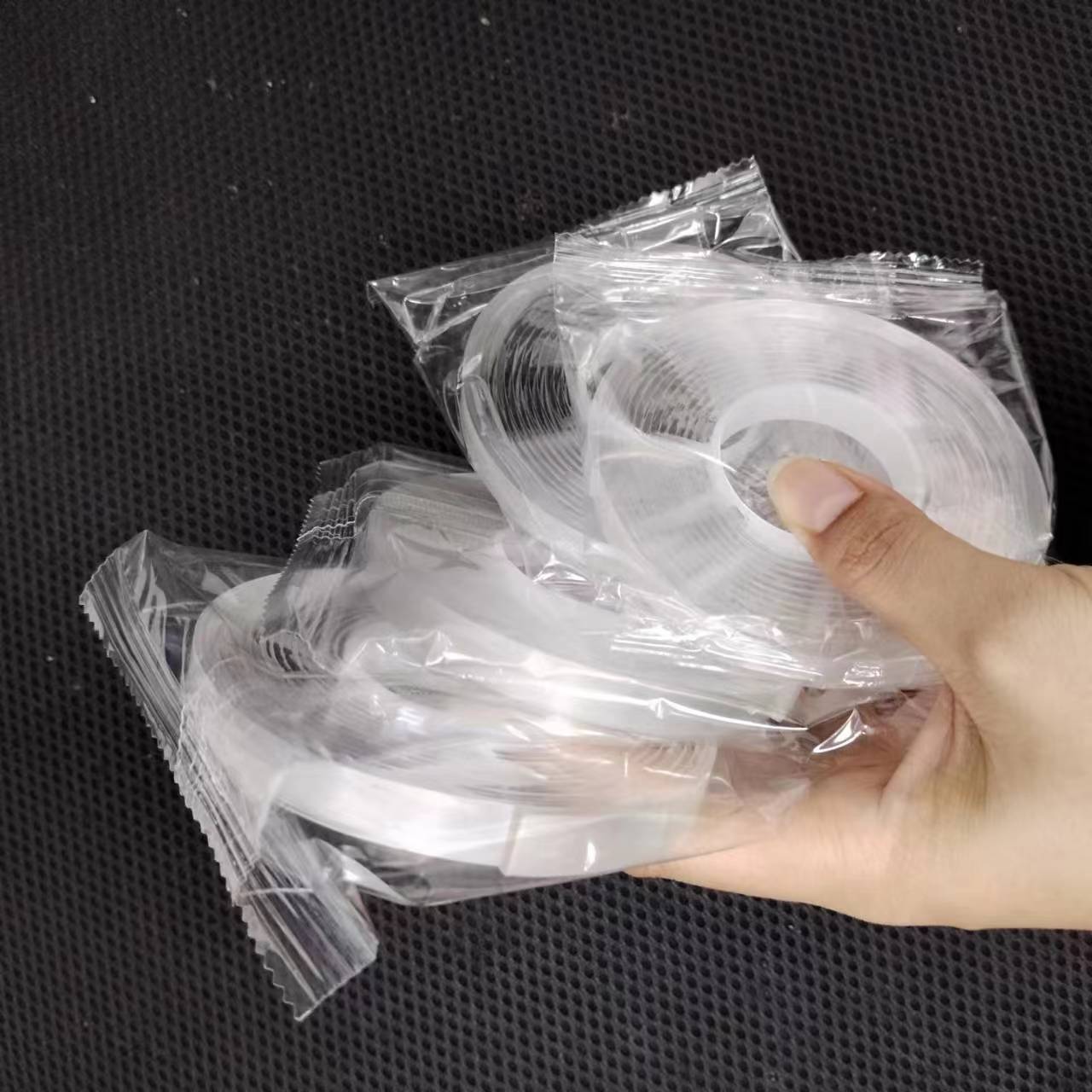 clear 3m*10mm*2mm DIY polyurethane gel acrylic double sided adhesive tape for car wall kitchen