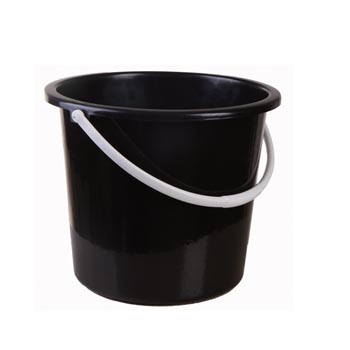 ПП, оптовая продажа, Лидер продаж, черные прочные бытовые ведра 10Ltr