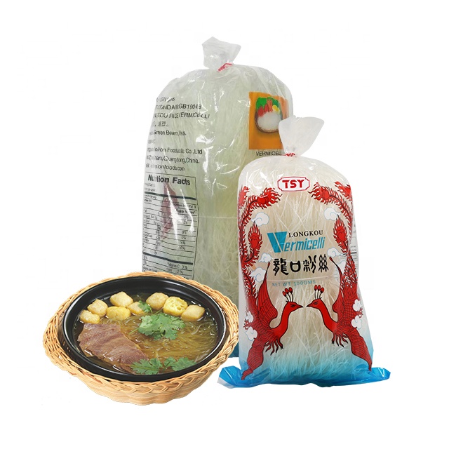 BRC Certificate Hot Sales Chinese Foods for European Supermarket Healthy NON GMO Rice Noodles Vermicelli