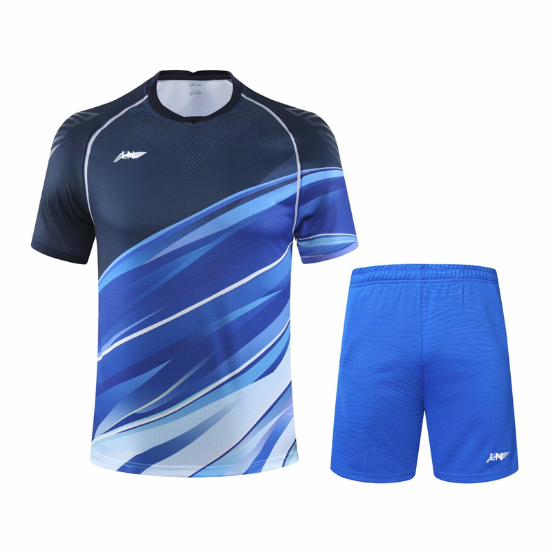 Professional Custom Sport Wear Shirt Short Quick Dry Fitness Clothing Gym Fitness Badminton Sports Wear