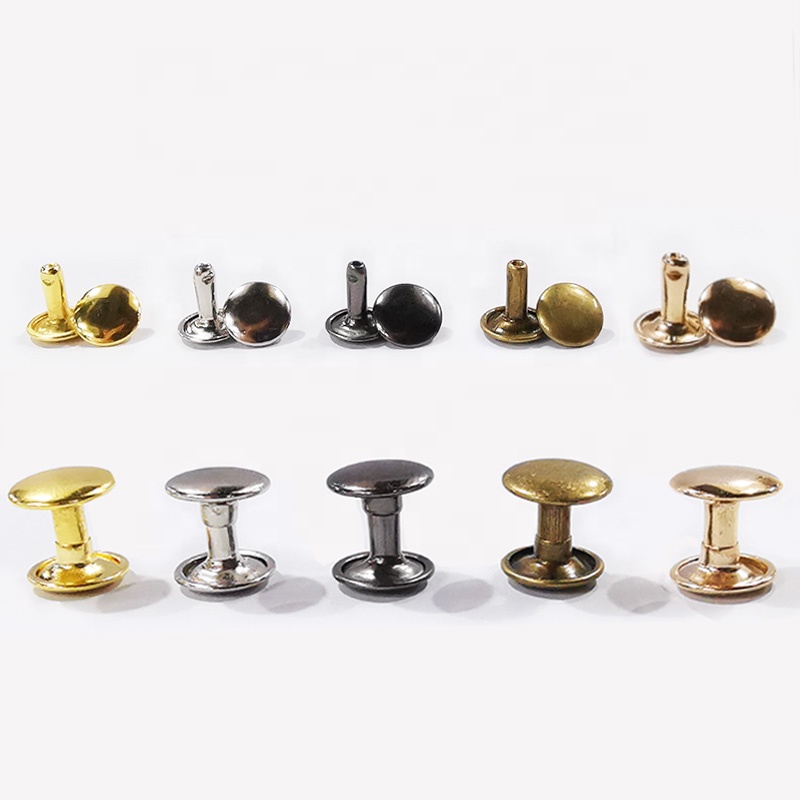 Leather Snap Rivet For Male Female Apparel Boots 3mm 12mm Punk Jacket Rivet