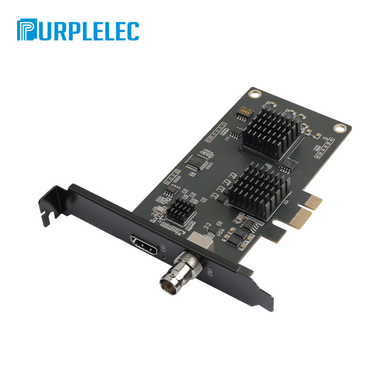 Purplelec AC-VS2584 внутренний pcie 1080P 60/50fps 2ch SDI и мультимедийный интерфейс высокой четкости-порт Захват Видео Аудио карты захвата для концерт