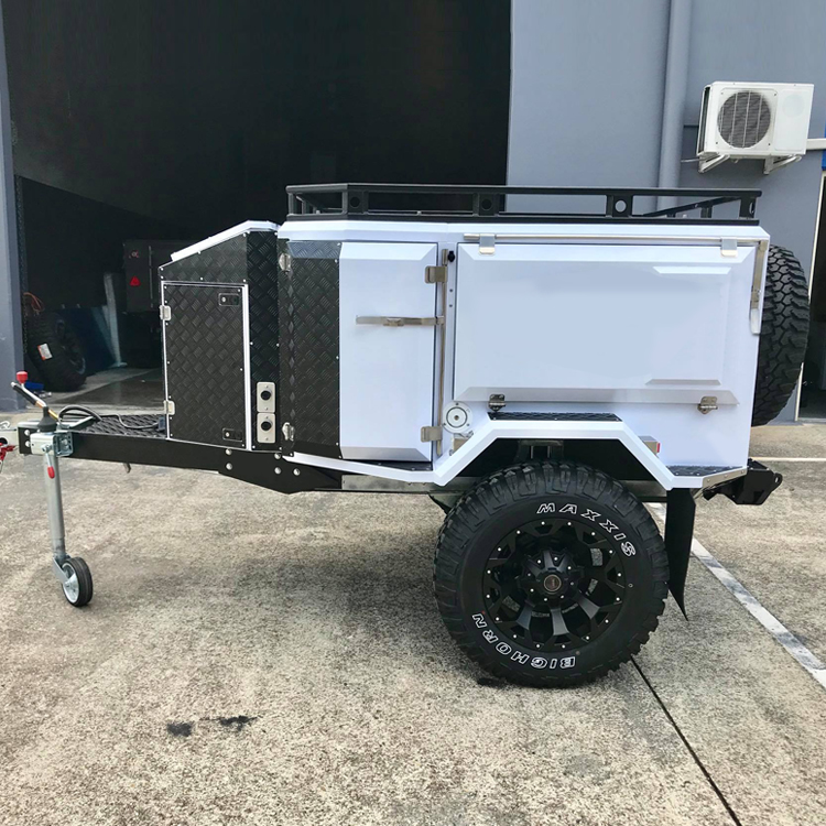 Australian Rugged Off Road Tent Trailer With Slide Out Kitchen For Sale