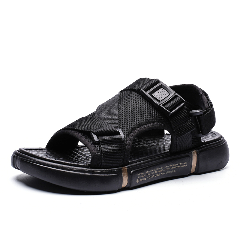 Top Sale Summer Beach Slippers New Light Weight Fabric Tape Trekking Casual Outdoor Sandals For Mens