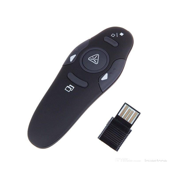 Напрямую с фабрики 2,4G USB Беспроводная батарея лазерная указка ручка для PowerPoint PPT Clicker