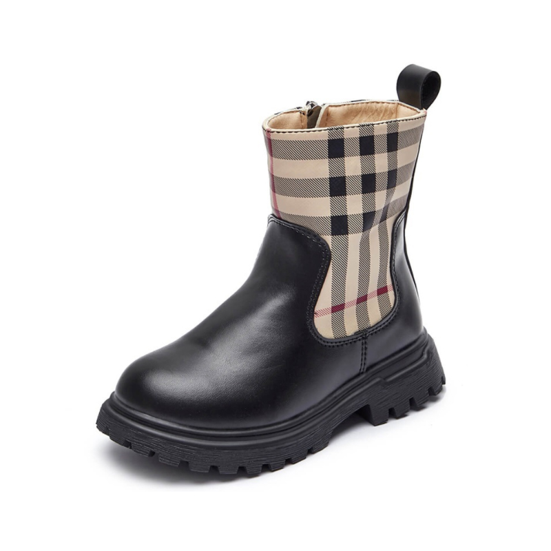 Fashion Waterproof Wholesale Pu Leather Warm Winter Baby Boots