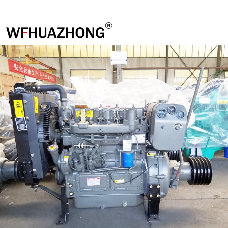 Абсолютно Новый K4100G водяное охлаждение 4 цилиндра 40kw 54 hp дизельный двигатель для сельскохозяйственной машины