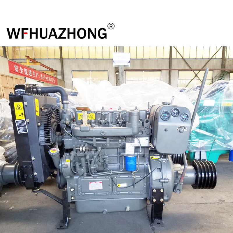 Brand New K4100G Water Cooling 4 Cylinder 40kw 54 Hp Diesel Engine For Agriculture Machine