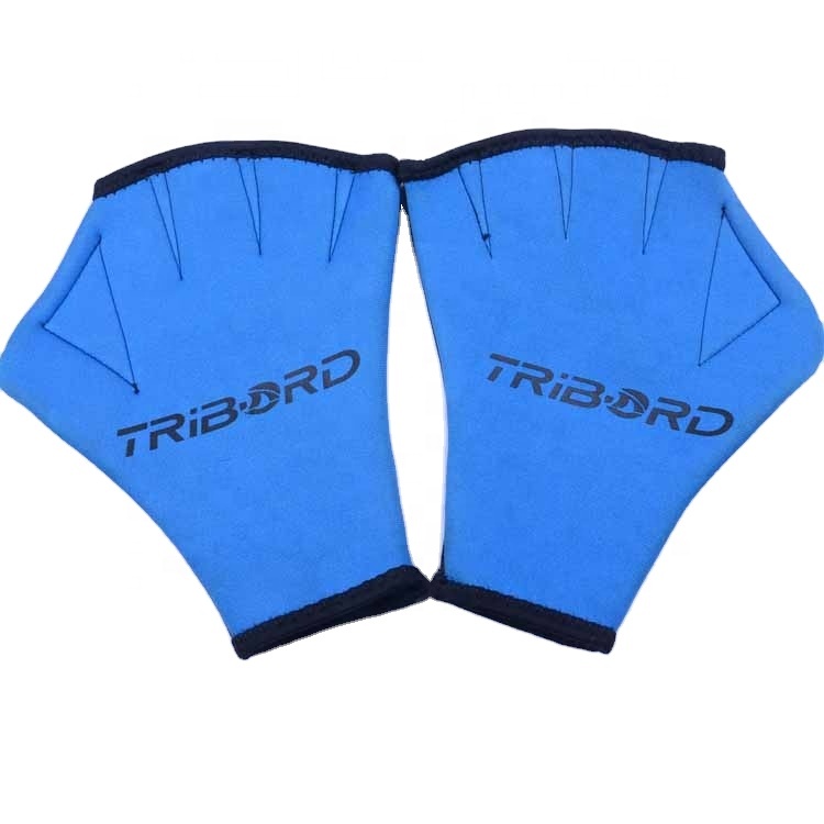 Neoprene webbed waterproof swimming gloves for water sports SBR SCR CR