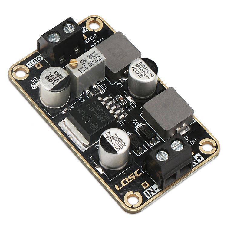 DC-DC Регулируемый понижающий модуль питания LM2596-ADJ DC 4V-40V до 1,23-35 в 3A регулятор