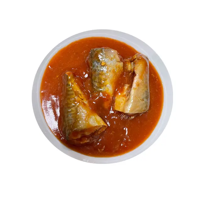 Wholesale Canned Mackerel In Tomato Sauce With Factory Price