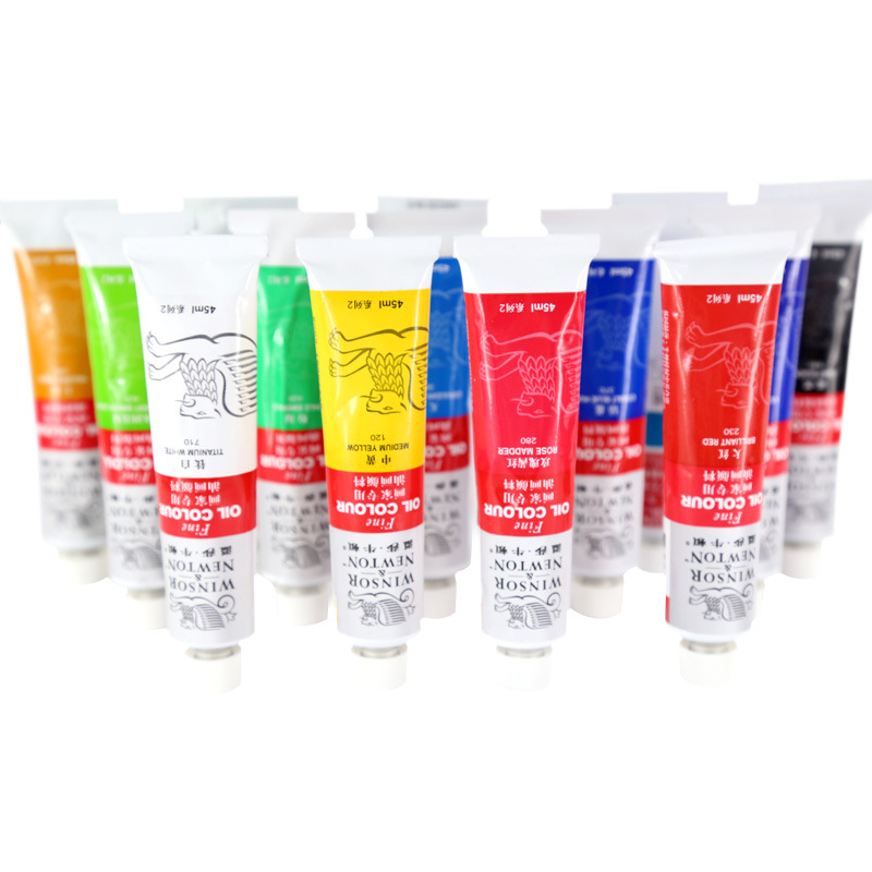 Winsor and Newton 55 цветов 170 мл Профессиональная Алюминиевая трубка масляная цветная краска пигмент набор