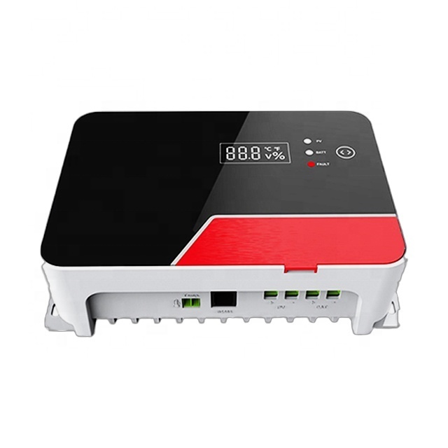 MPPT Waterproof Solar Charge Controller Touch and App Operation Controladore Battery Charger Regulator New 12/24/48V 40A 2400W