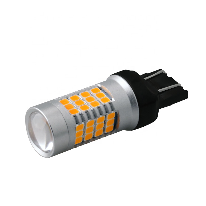 Автомобильные светодиодные дневные ходовые огни T20 W21W 7440 BA15S BAU15S 1156 2835, указатели поворота, стояночные огни, стоп-сигналы, DJ