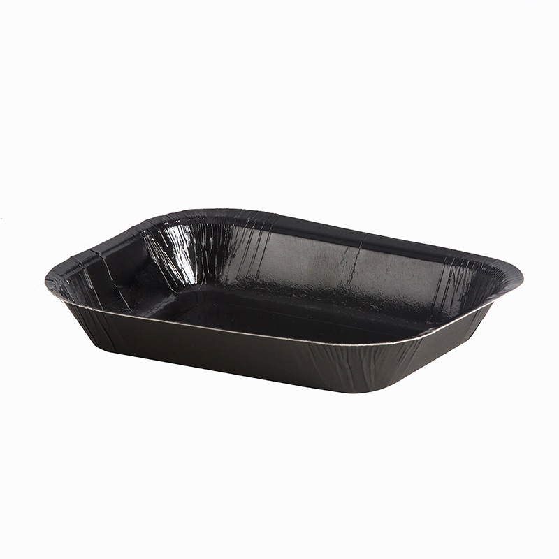 ovenable paper food tray with 220 degree