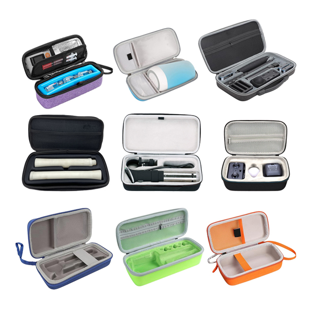 Hard Shell High Quality Custom Logo Waterproof Zipper Travel Carry Tool EVA Storage Case For Holiday