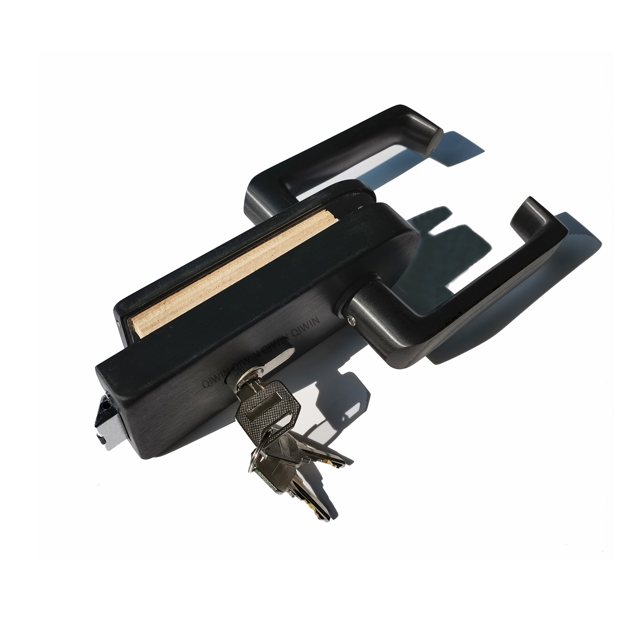 Glass Door Locks With Lever Handle Matt Black Glass Door Lock For Swing Glass Door