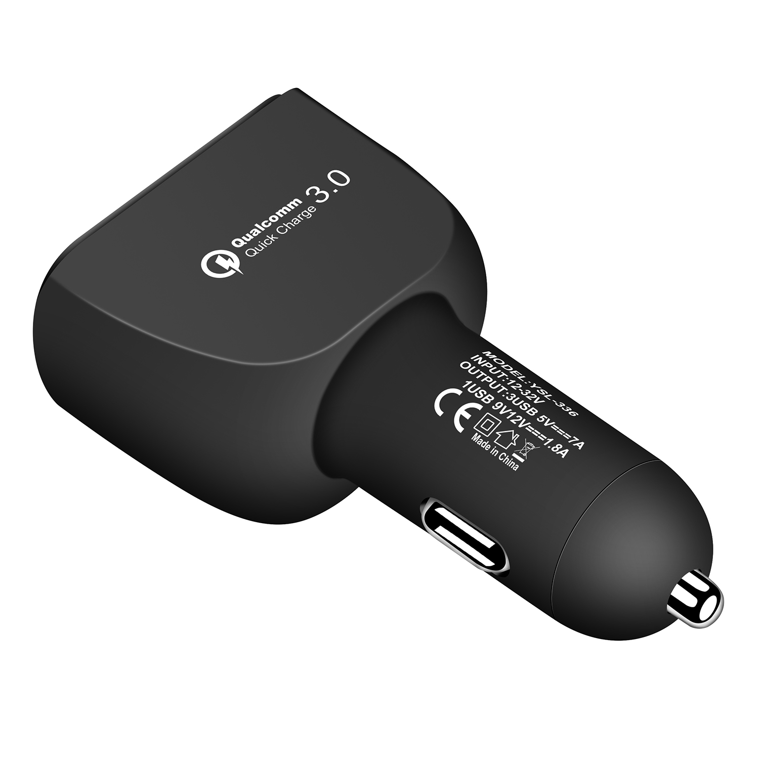 Среднедорогая головка для зарядки типа c, универсальный USB-интерфейс для мобильного телефона, подключенный к автомобильному зарядному устройству QC3.0