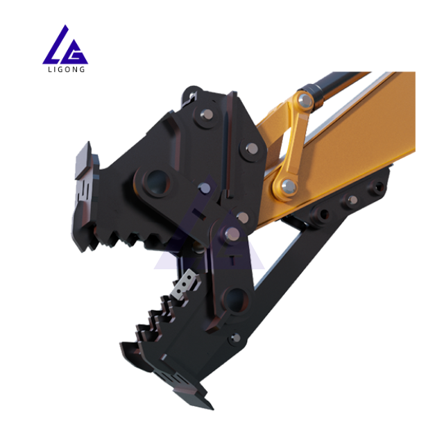 High-Efficiency Excavator Pulverizer Mechanical Bucket Linkage Concrete Crusher: Essential Tool For Construction Sites