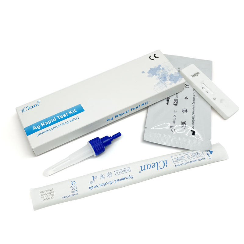 Accurate rapid antigen test kit for respiratory disease and saliva nose test pack for self test