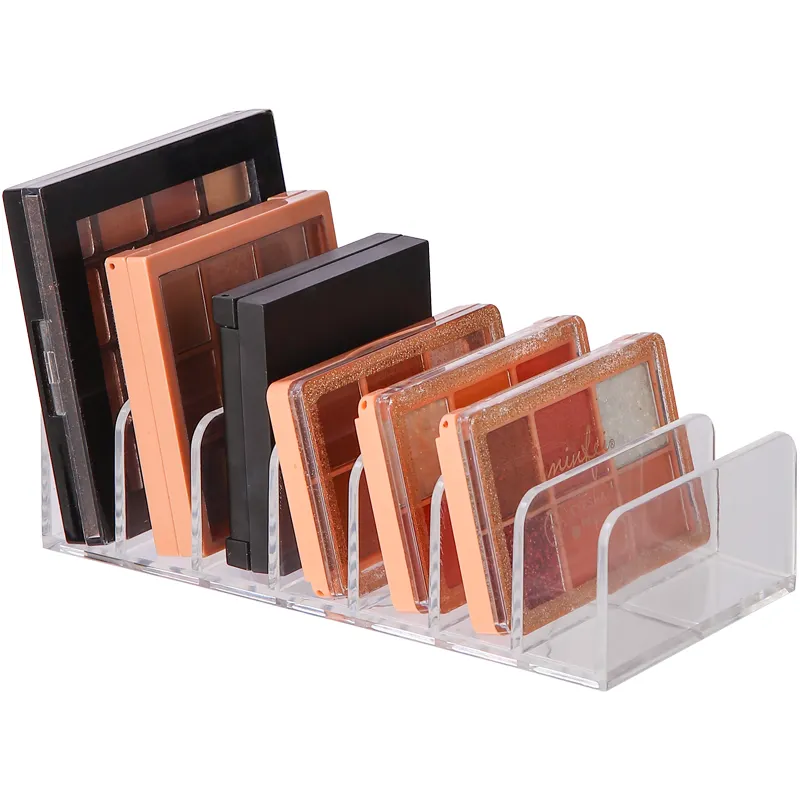 Makeup Organizer Wholesale Transparent Acrylic Makeup Organizer Eyeshadow Palette Display Holder