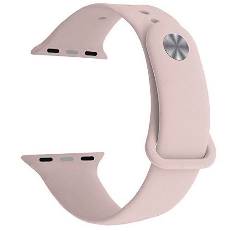Силиконовый ремешок для Apple Watch 38 мм 42 мм 40 мм 42 мм
