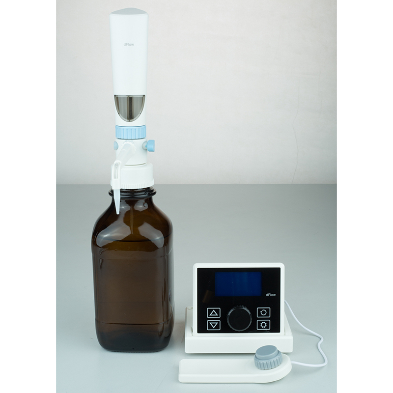 Electronic overhead liquid separator experiment continuous liquid separator