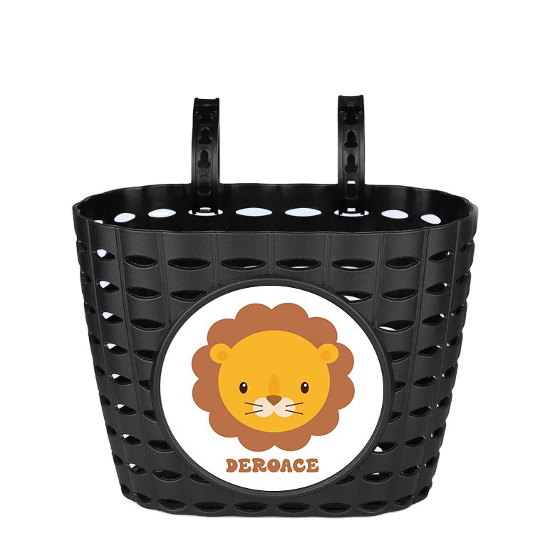 Wholesale fashion eco-friendly removable bike basket front bicycle baskets with handles