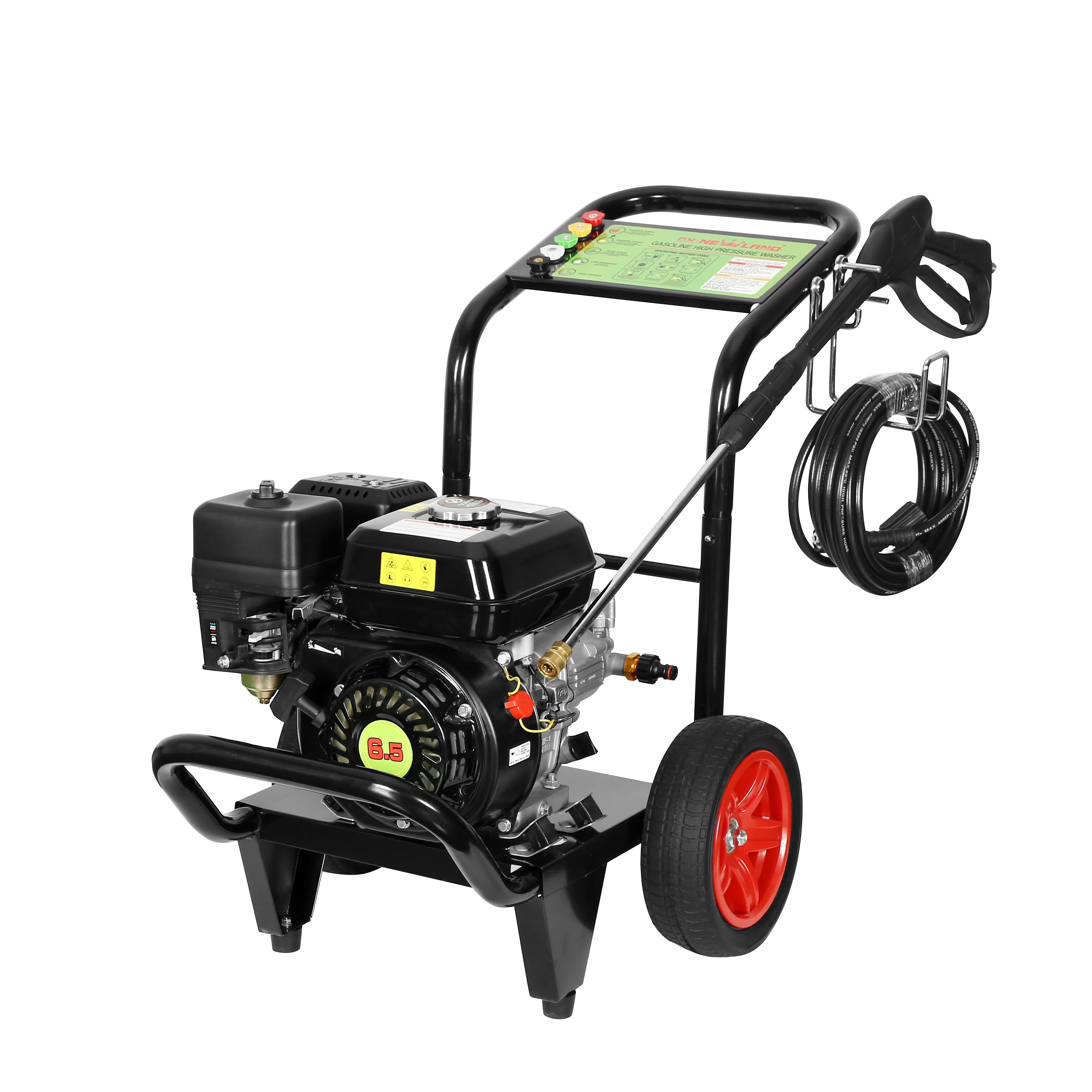 6.5Hp 2600Psi 180Bar Очиститель Поверхности бензинового двигателя, моющее оборудование для мойки под давлением