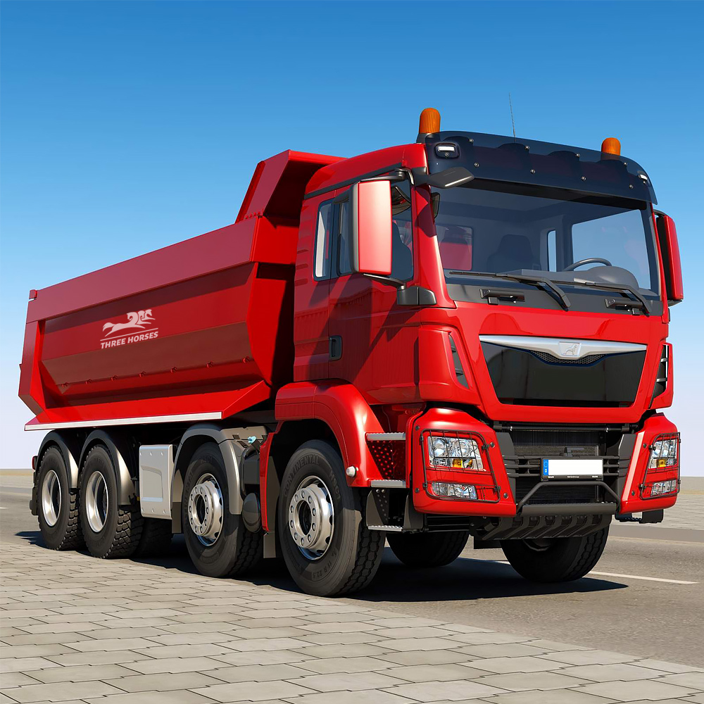 45 Cubic Meters 3 Axles Hydraulic Dump Truck Trailer Tipper Trailer