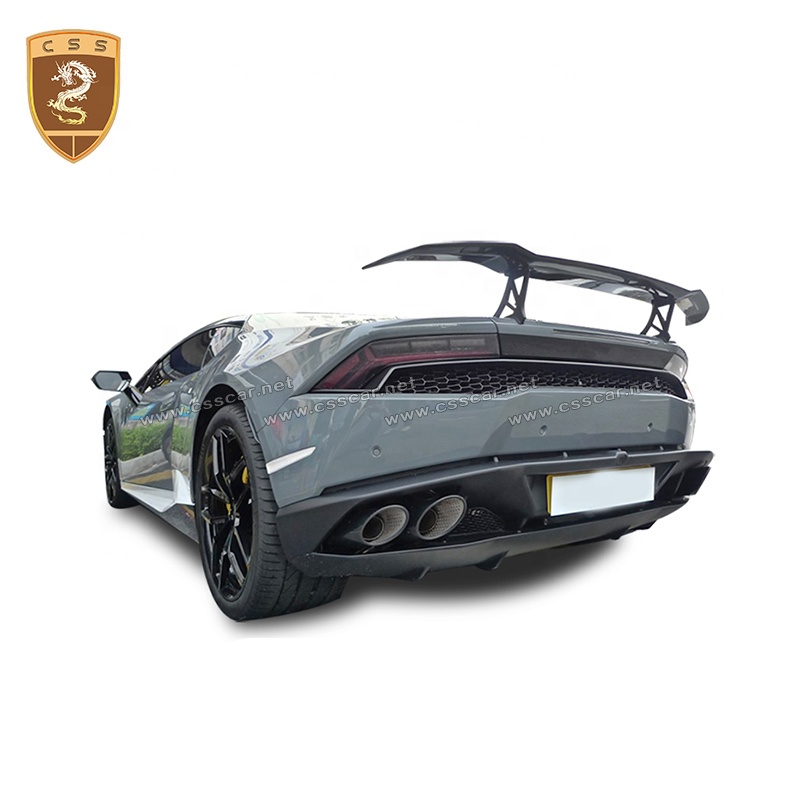 Гарантия качества, задний спойлер для Lambor Huracan LP610 LP580, стильное крыло из углеродного волокна