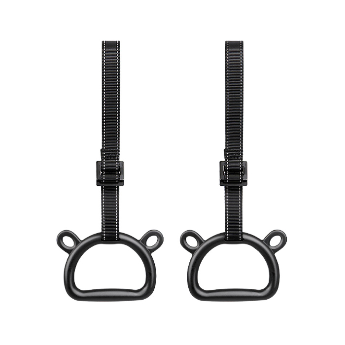 Sports fitness equipment horizontal bar children lifting ring training kids pull ring handle with strips