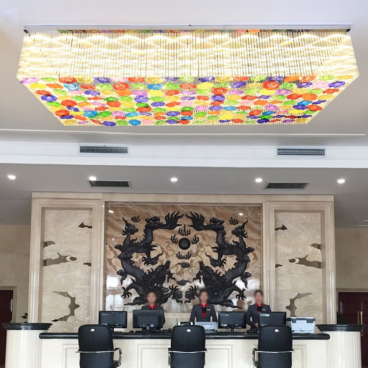 Nordic Style Decoration Wedding Villa Custom Luxury Modern Led Chandelier Ceiling Light