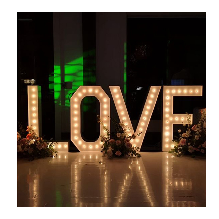 Индивидуальные шатры с надписью love lights 4 фута