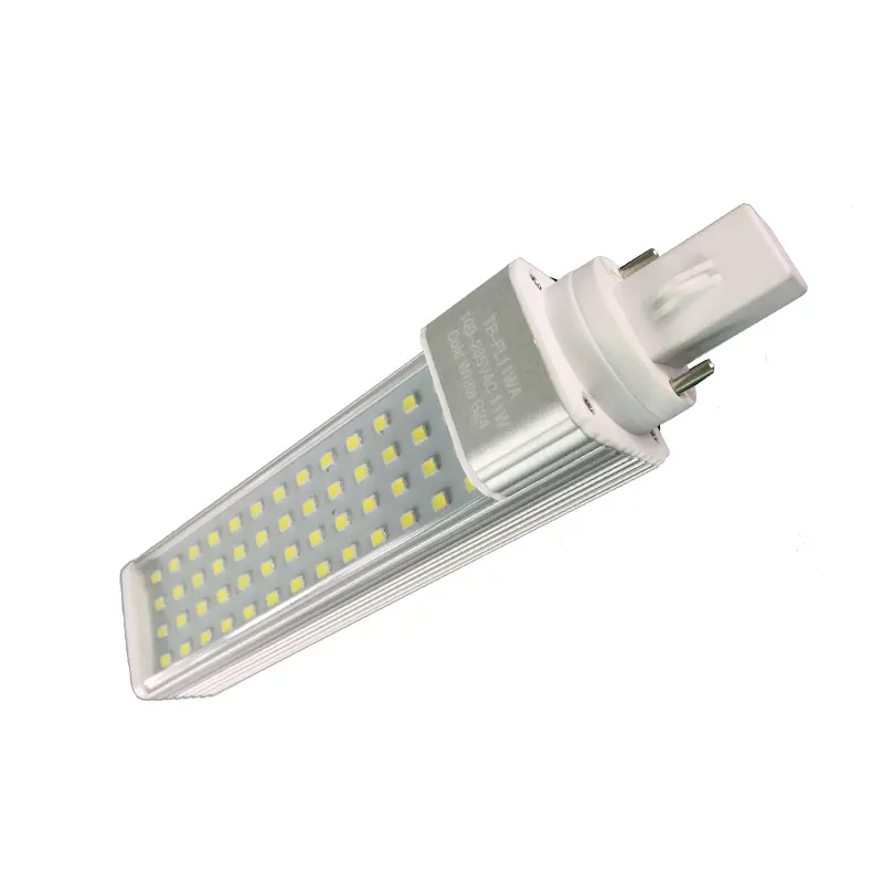 G24 E27 LED PL лампа Замена CFL Вращающаяся база LED Кукуруза свет G23 светодиодные лампы 13 Вт 11 Вт 9 Вт 6 Вт СИД PL лампа E27 G24 G23 LED