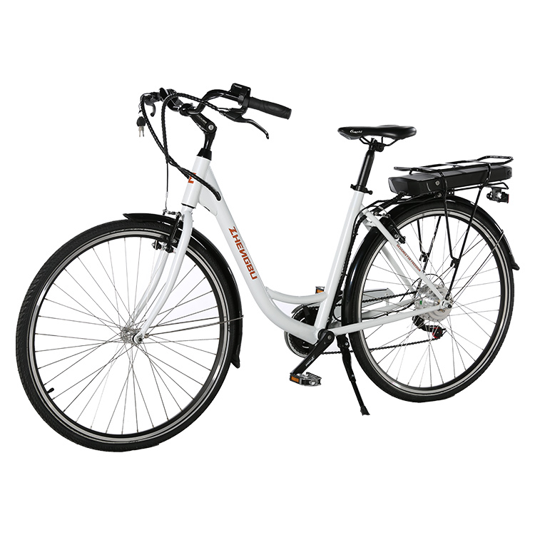 ZHENGBU X4 28 дюймов 36 В 7.5AH стальная рама Shimano 7 скоростной Электрический городской велосипед