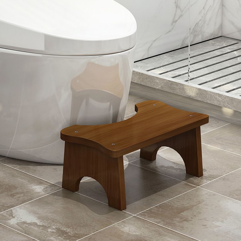 Seat Children Solid Wood Ottoman Adult Potty Chair Artifact Non Slip Bamboo Kid Step Toilet Foot Flip Stool